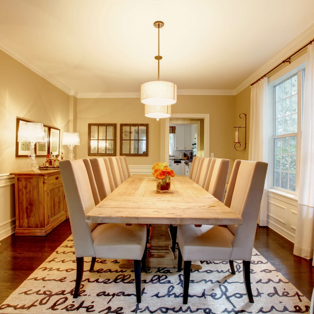 Dinning room flooring | Flooring By Design NC