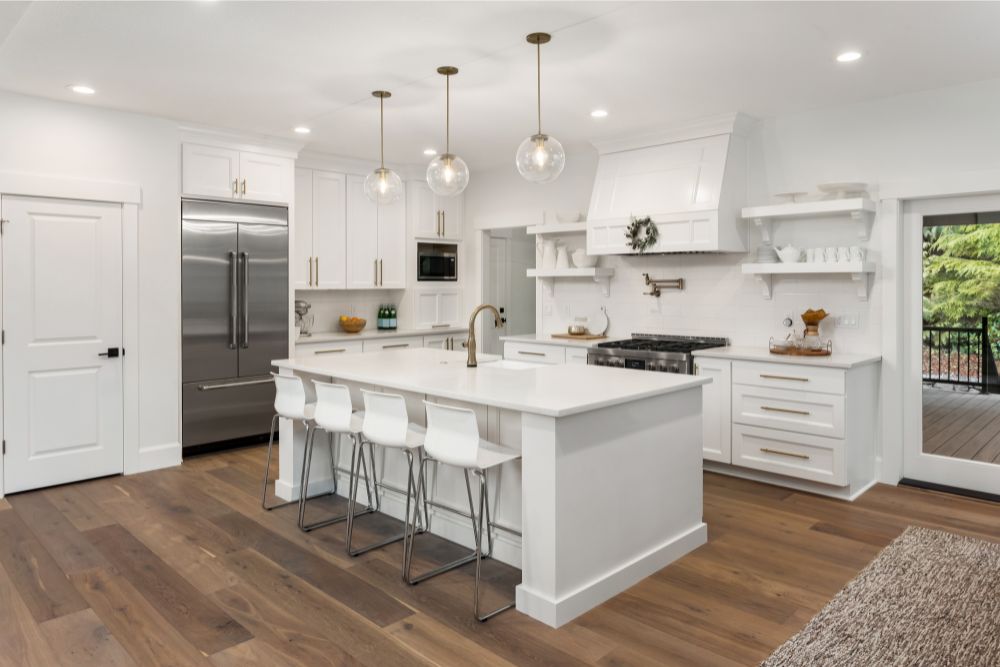 Kitchen luxury vinyl | Flooring By Design NC
