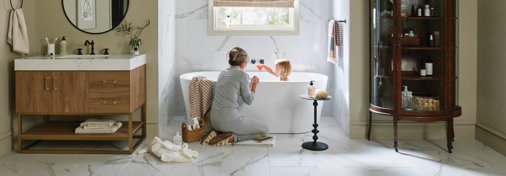 Bathroom flooring | Flooring By Design NC